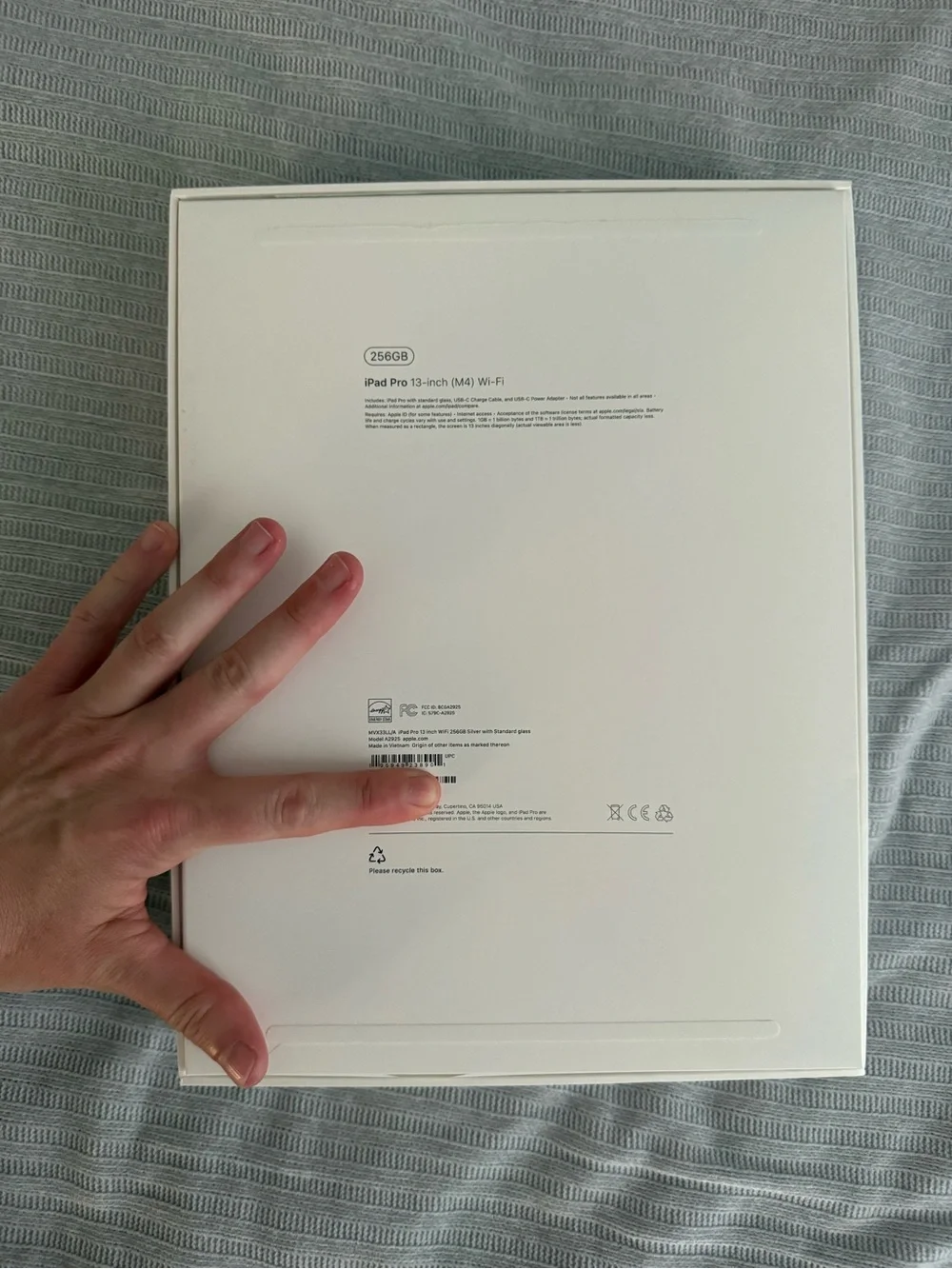 Apple iPad Pro M4 13in 256G silver WiFi